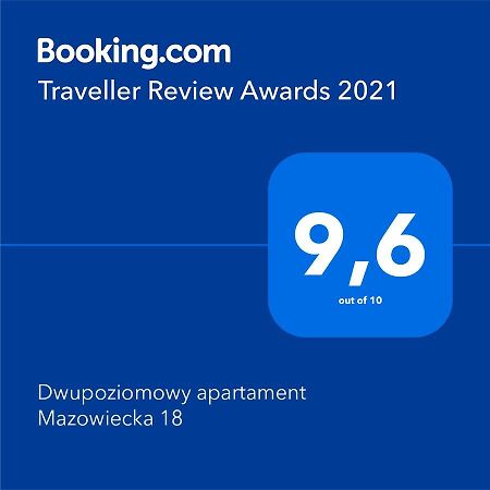 Appartement Dwupoziomowy Apartament Mazowiecka 18 à Bydgoszcz Extérieur photo